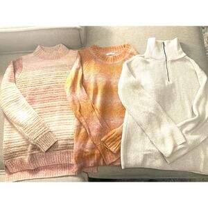 3 pack of sweaters - xsmall